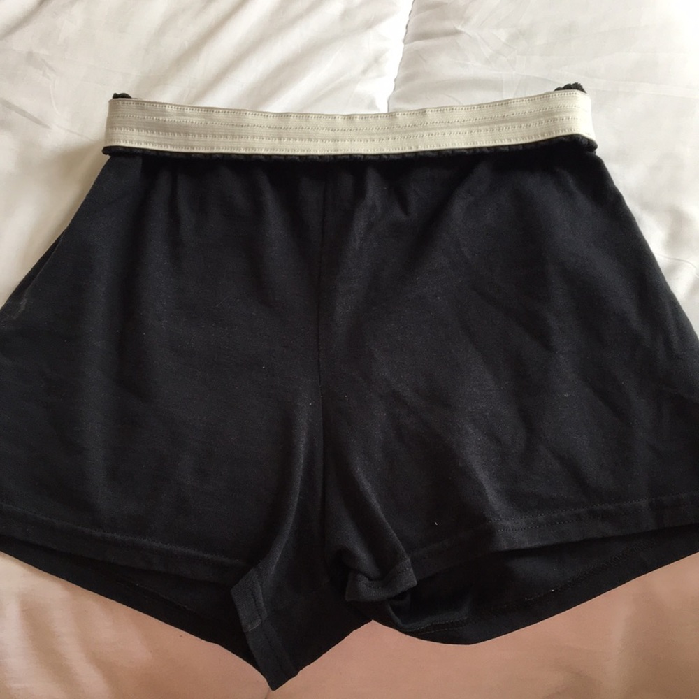 *FREE WITH PURCH* CLASSIC BLACK SOFFE SHORTS